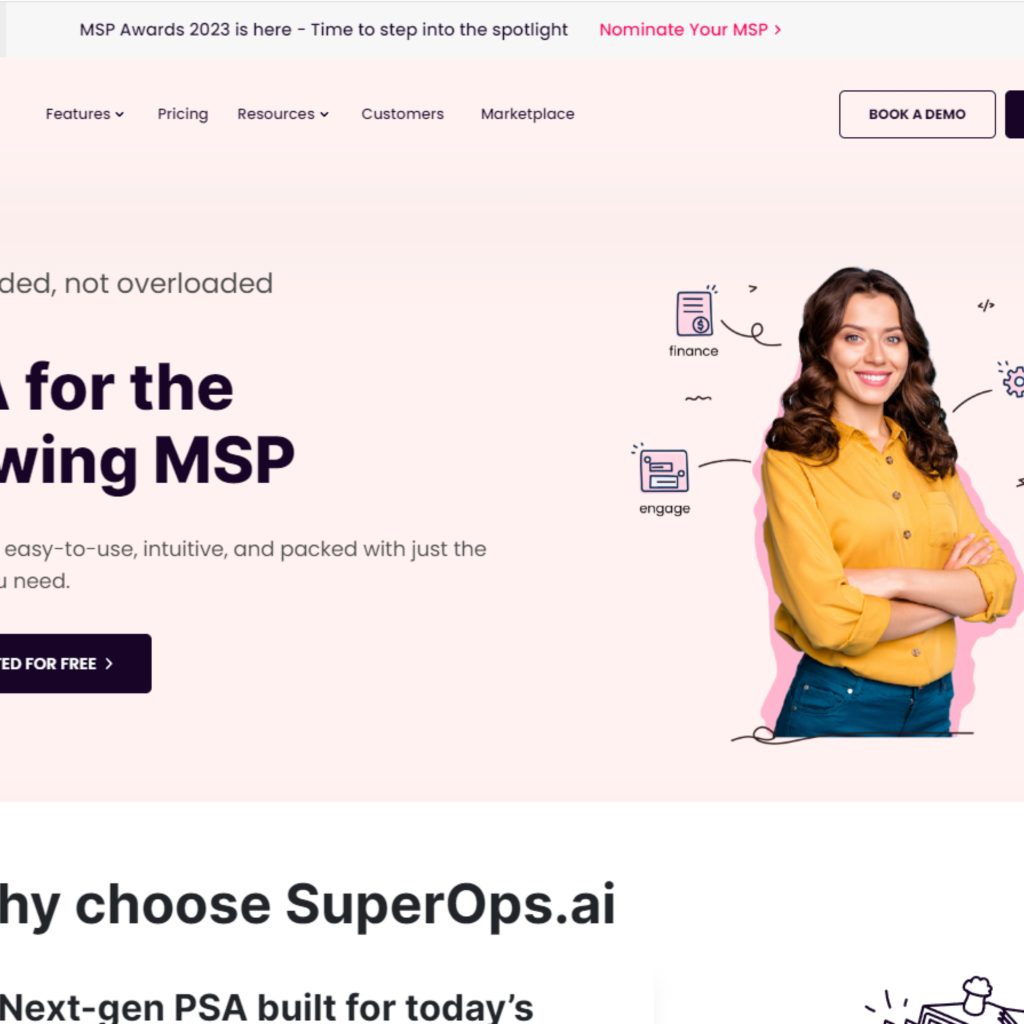 SuperOps.ai Website